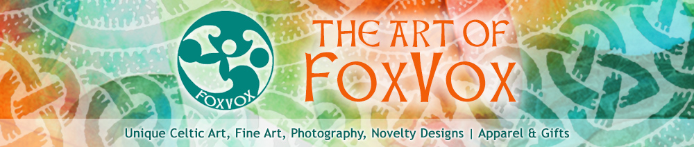 Art of FoxVox - Celtic & Eclectic T-shirts, Prints & Gifts